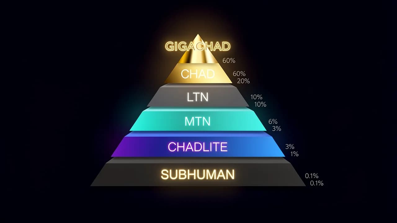 PSL评级等级全解析：从Sub5到Gigachad